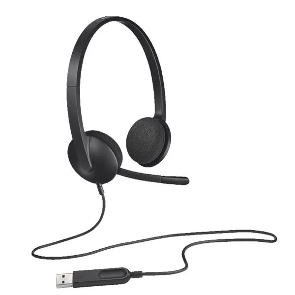 Logitech H340, Stereo Headset - Black - Image 4